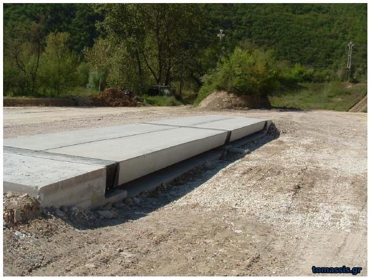 Τύπος CB (γεφυροπλάστιγγα εξ' ολοκλήρου από μπετόν τύπου επιφάνειας) - Τομάσης - Πάτρα