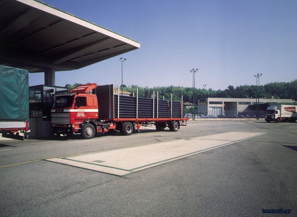 Τύπος CBU (γεφυροπλάστιγγα εξ' ολοκλήρου από μπετόν τύπου λάκκου) - Τομάσης - Πάτρα