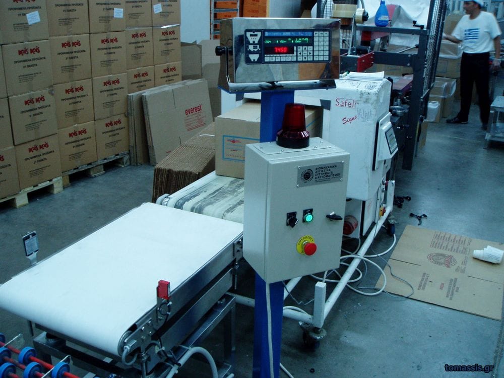 Ελεγκτής Βάρους (CheckWeighers) - Τομάσης - Πάτρα